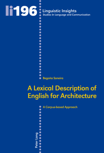 A Lexical Description of English for Architecture: A Corpus-based Approach