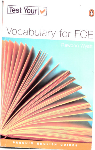 Test Your Vocabulary for FCE