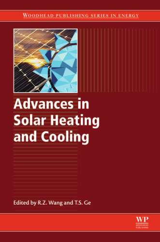 Advances in Solar Heating and Cooling