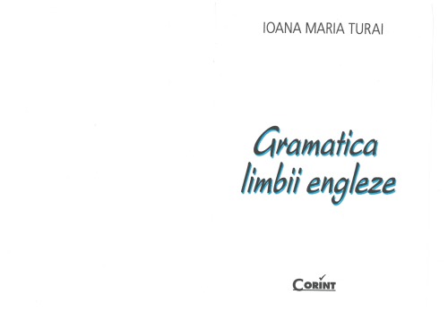 Gramatica limbii engleze