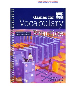 Games for Vocabulary practice