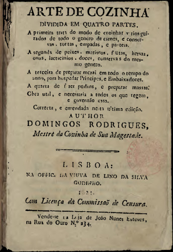 Arte de cozinha