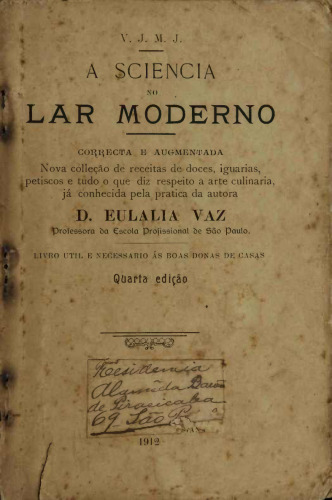 A sciencia no lar moderno