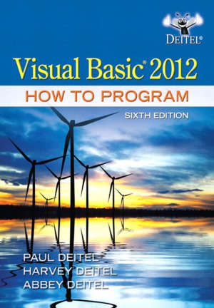 Visual Basic 2012 - How to Program, 6th Edition