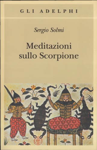 Meditazioni sullo scorpione