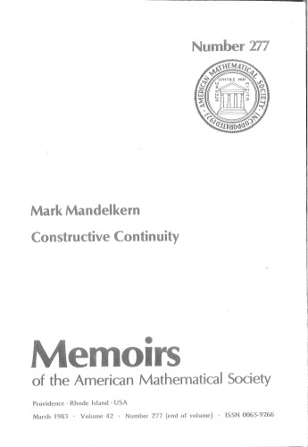 Constructive Continuity