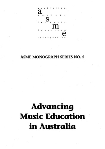 Advancing music education in Australia