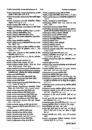 Universal Legal Dictionary- English to Hindi (Part IIb)