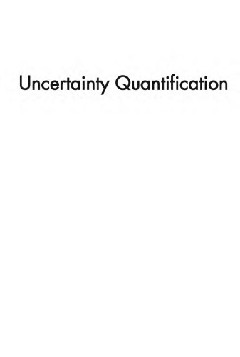 Uncertainty Quantification: Theory, Implementation, and Applications