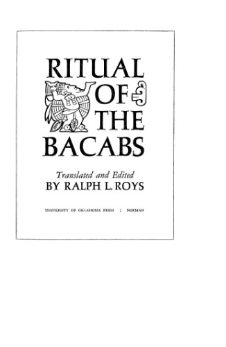 Ritual of the Bacabs