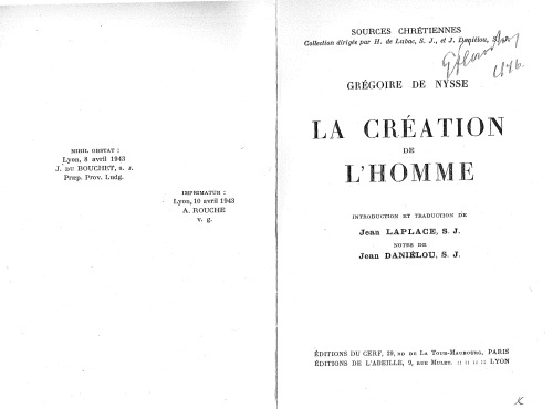 La Création de l’homme
