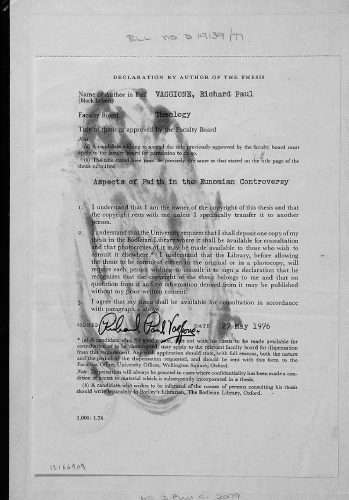 Aspects of Faith in the Eunomian Controversy, Gregory of Nyssa against Eunomius