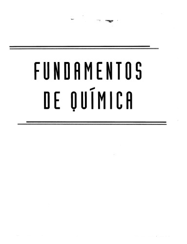 Fundamentos de Química