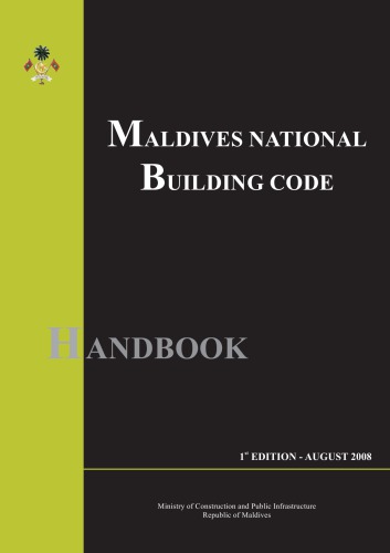 Maldives National Building Code Handbook