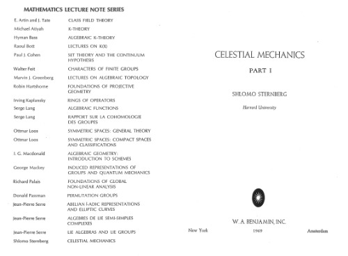 Celestial Mechanics. Part I