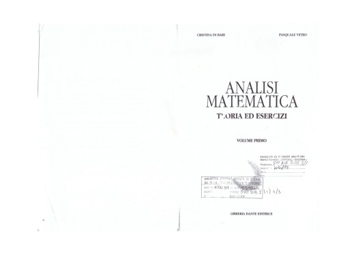 Analisi Matematica