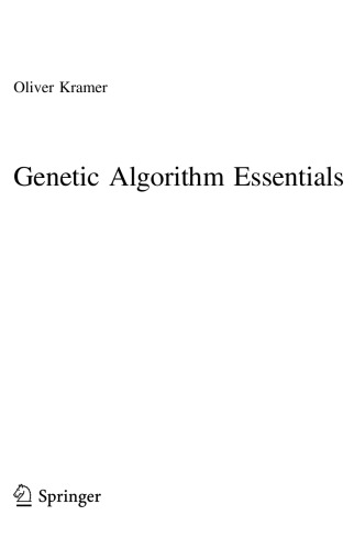 Genetic Algorithm Essentials