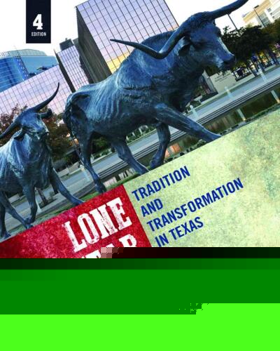Lone Star Politics; Tradition and Transformation in Texas