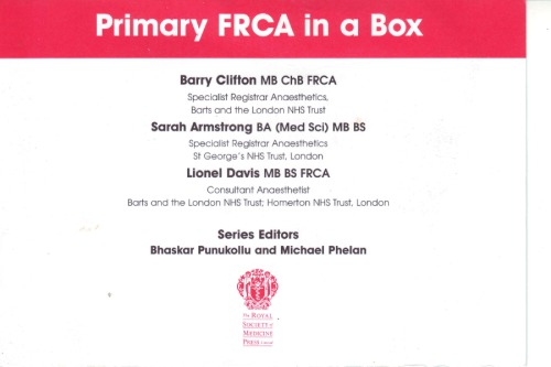 Primary FRCA in a Box