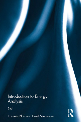 Introduction to Energy Analysis
