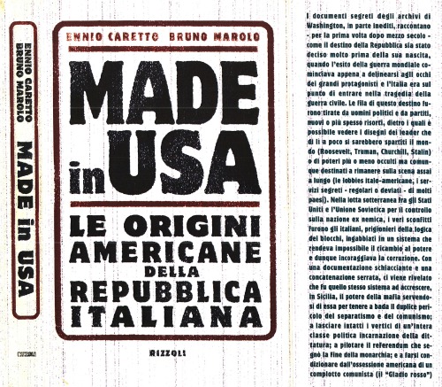 Made in Usa. Le origini americane della Repubblica Italiana