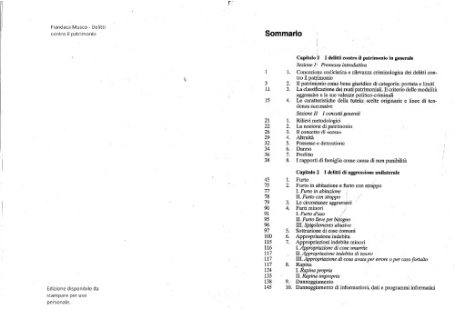 Delitti contro il patrimonio