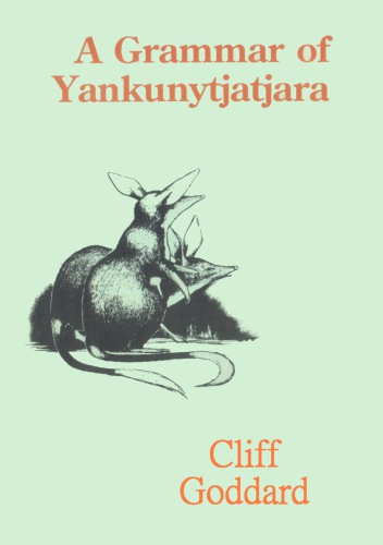 A Grammar of Yankunytjatjara