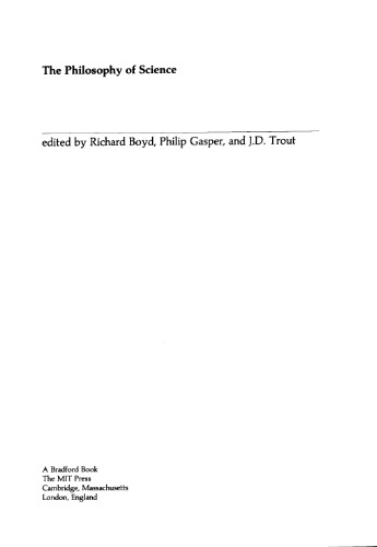 The Philosophy of Science