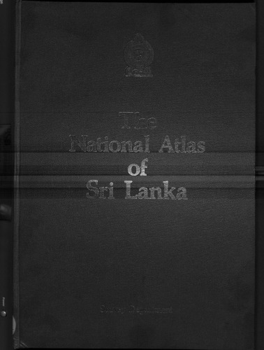 National Atlas of Sri Lanka