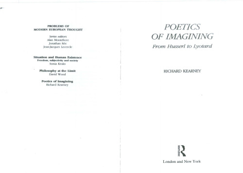 Poetics of Imagining: Modern and Post-modern