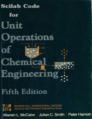 Scilab Code for Unit Operations of Chemical Engineering