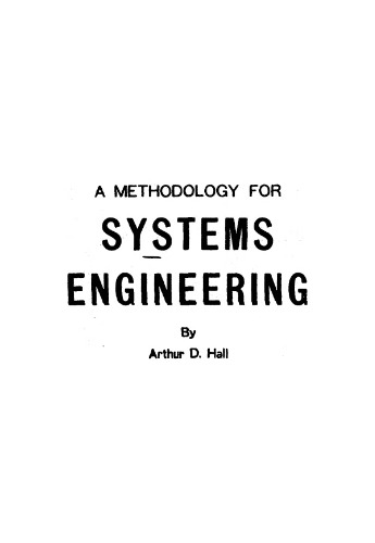 A Methodology for Systems Engineering