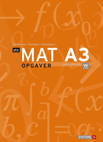 Mat A3 : opgaver : stx