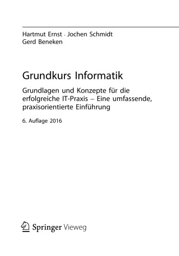 Grundkurs Informatik