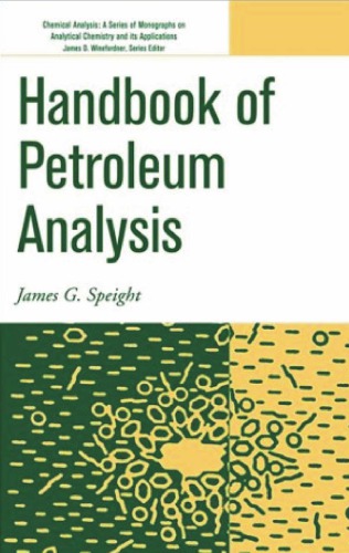 Handbook of Petroleum Analysis