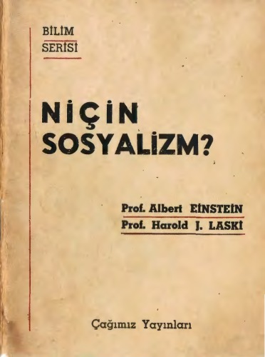 Niçin Sosyalizm