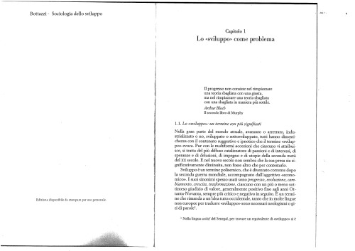 Sociologia dello sviluppo