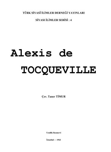 Alexis de Tocqueville