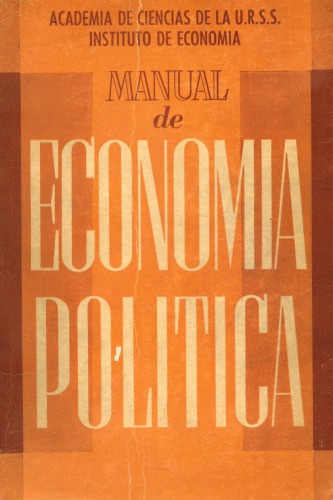 Manual de economía política