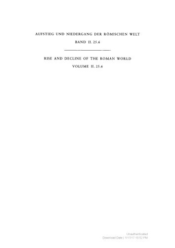 Vorkonstantinisches Christentum: Leben und Umwelt Jesu; Neues Testament; Kanonische Schriften und Apokryphen [Schluss]