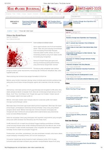 Peluru dan Kotak Suara