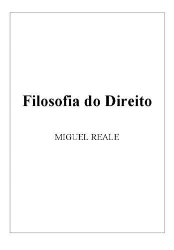 Filosofia Do Direito