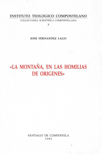 La montaña en la homilias de Orígenes