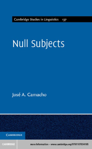 Null Subjects