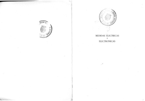 Medidas eléctricas y electrónicas
