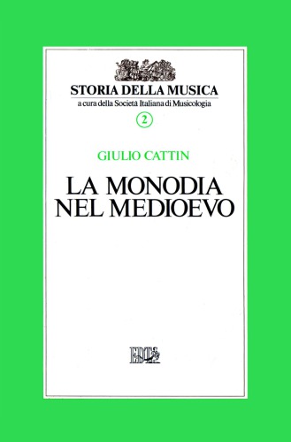 Storia della musica. La monodia nel Medioevo