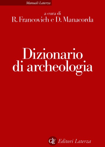 Dizionario di archeologia