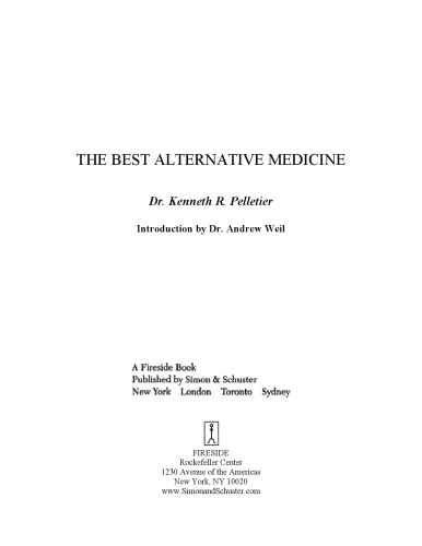 The Best Alternative Medicine