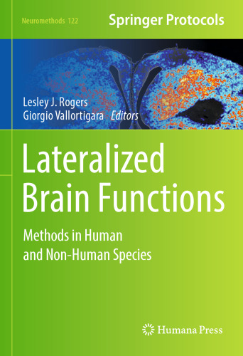 Lateralized Brain Functions: Methods in Human and Non-Human Species