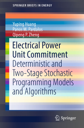 Electrical Power Unit Commitment: Deterministic and Two-Stage Stochastic Programming Models and Algorithms